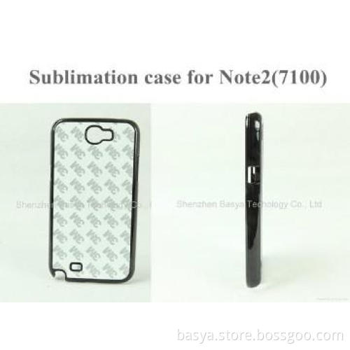 Sublimation ink heat transfer case for Samsung Note 2